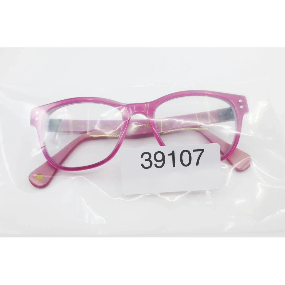 Vinyl Factory Morrison C5 Eyeglasses Magenta Pink Round Frames 50-18-140 France